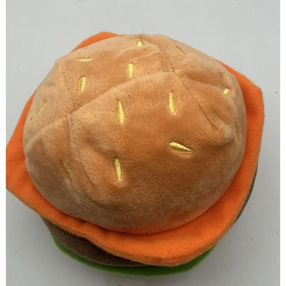 Russ Snackeez Bradley Burger Plush Cheeseburger 5